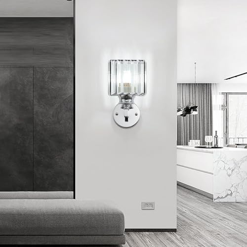 Hardwired Crystal Wall Sconces