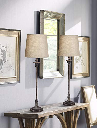 Danesti 31 1 2" Bronze Large Buffet Table Lamp Weathered Brown