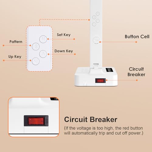 Desk Lamp with USB Charging Port