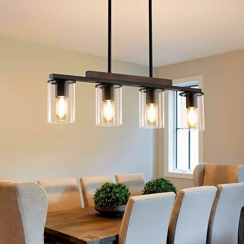 3Pcs Clear Glass Lamp Shade