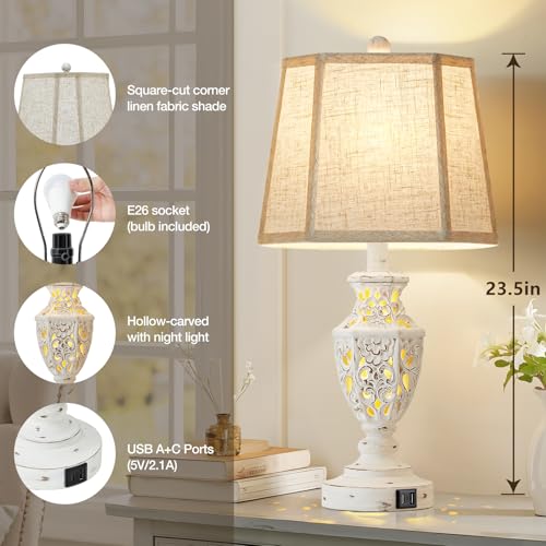 Lamps for Night Stands Set of 2 (2 Count)