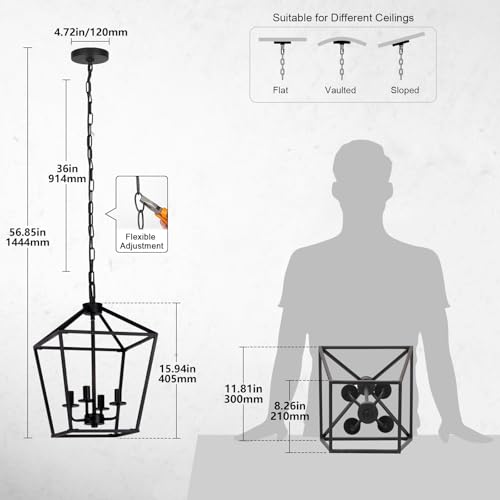 4 Light Chandelier
