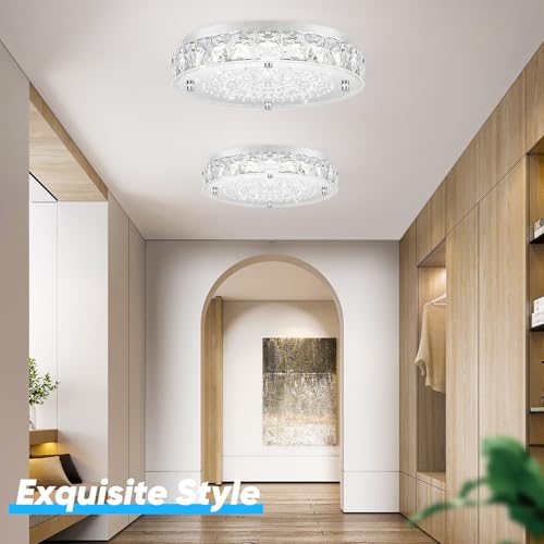 Crystal Flush Mount Chandeliers