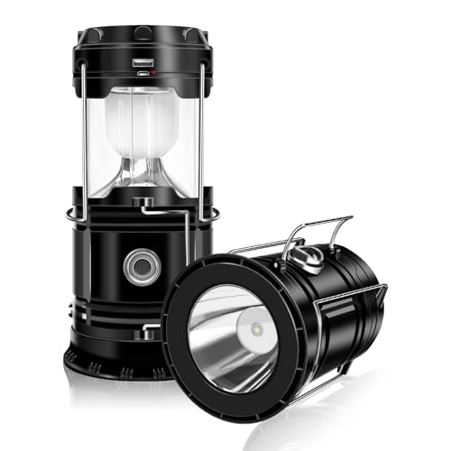 2 Pack Solar Camping Lantern (2 Count)