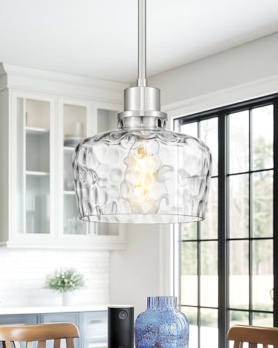 Brushed Nickel Pendant Light Fixtures