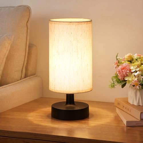 Small Cordless Table Lamp with 4000mAh Rechargeable Battery