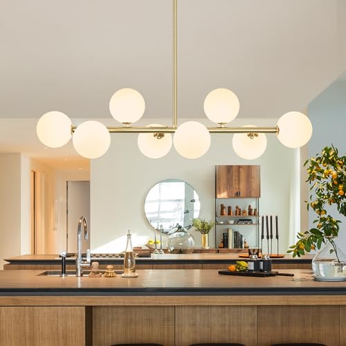 Linear Globe Chandelier