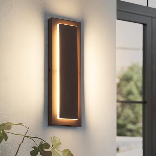 Brown Outdoor Wall Sconce
