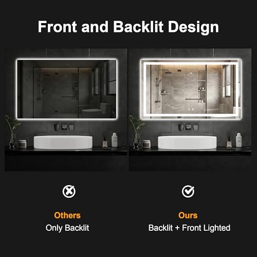 LED Bathroom Mirror with Lights