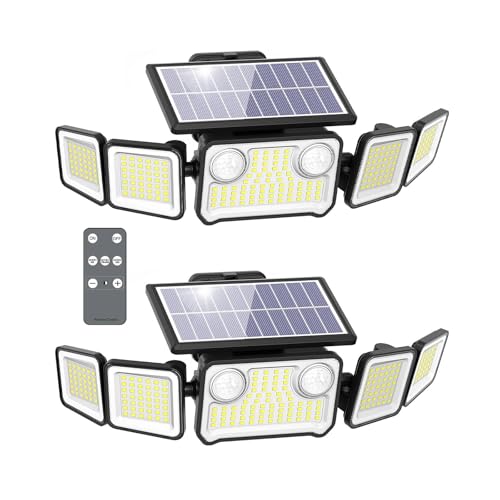 6000LM Solar Lights Outdoor (2 Count)