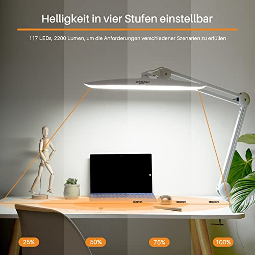 LED Desk Lamp with Clamp