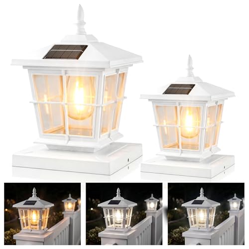 Solar Post Cap Light 2pack (2 Count)