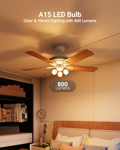 Sunco 10 Pack A15 LED Light Bulb E26 (10 Count)