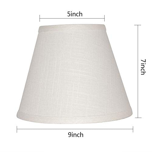 Barrel White Small Lamp Shade for Table Lamps Replacement