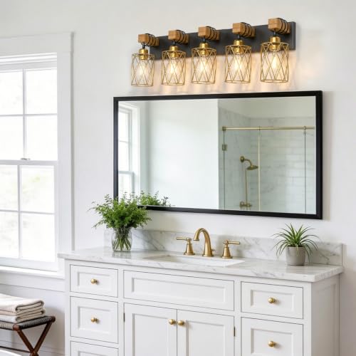 Farmhouse Bathroom Vanity Light