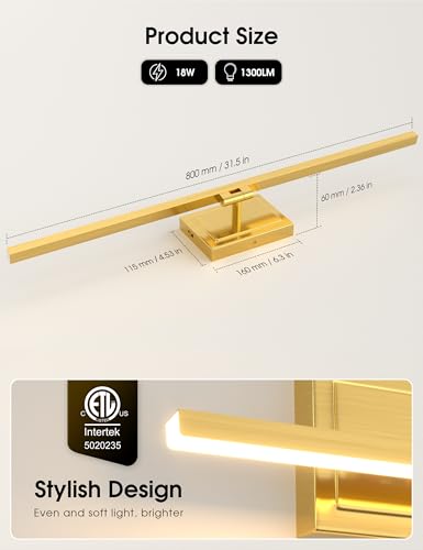 Bathroom Vanity Light 31.5 inch