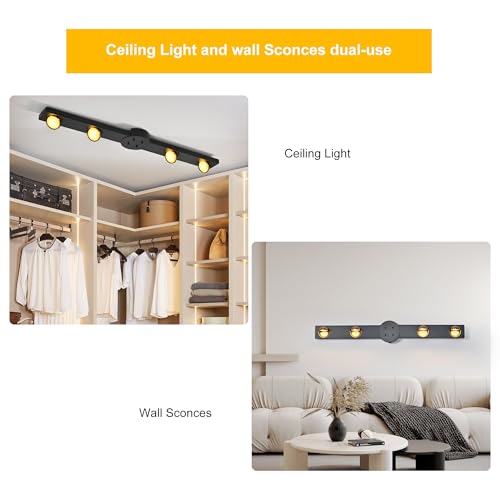 32 Inch Modern Dimmable Track Lighting with Remote