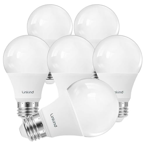 A19 LED Light Bulbs (6 Count)