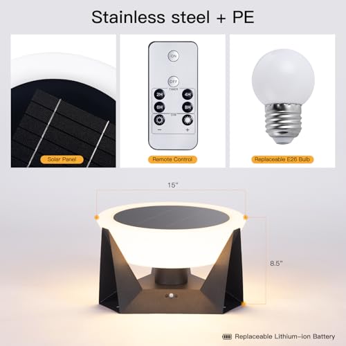 Solar Post Lights Outdoor