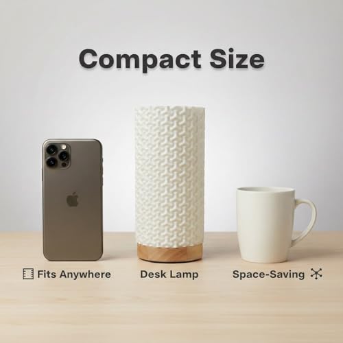 Small Bedside Lamp for Nightstand