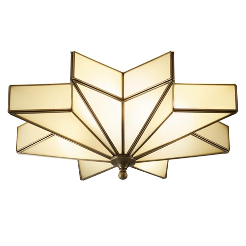 Star Vintage Bronze Ceiling Light