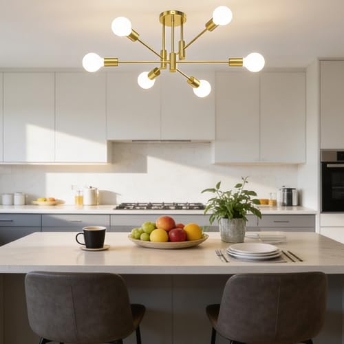 Modern Sputnik Chandelier