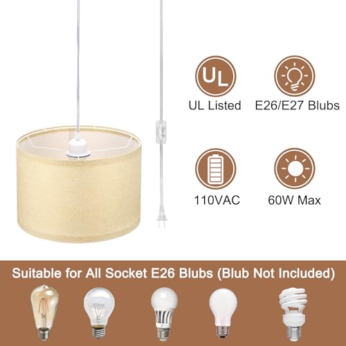 Plug in Pendant Light
