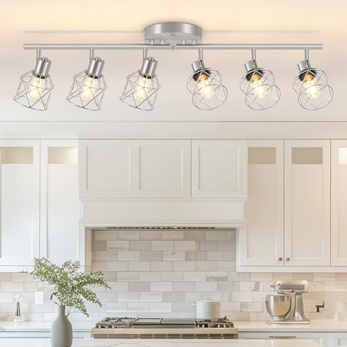 6 Light Brushed Nickel Multi