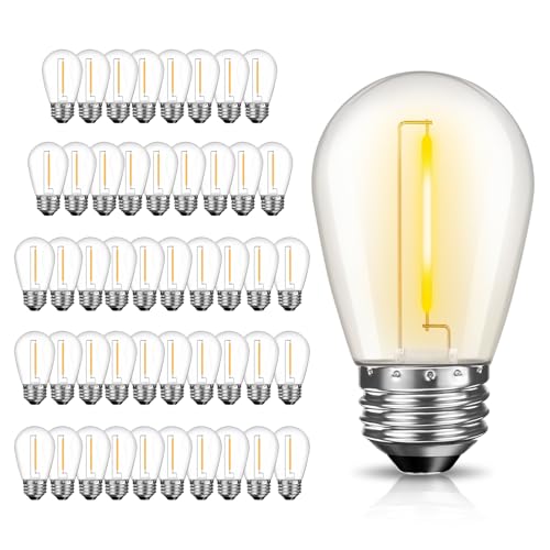 48 Pack LED S14 Replacement Light Bulbs