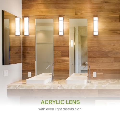LED 24" Vanity Flush Mount Light Fixture