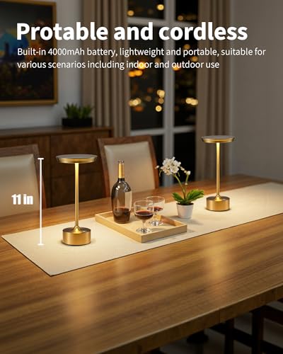 Rechargeable Table Lamps Set of 2 (2 Count)