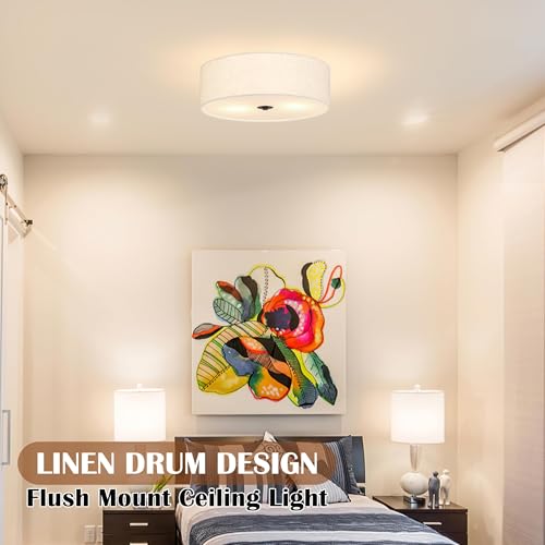 12.6 Inch Flush Mount Ceiling Light 2
