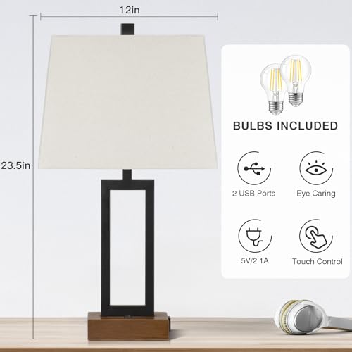23.5" Table Lamps Set of 2 (2 Count)