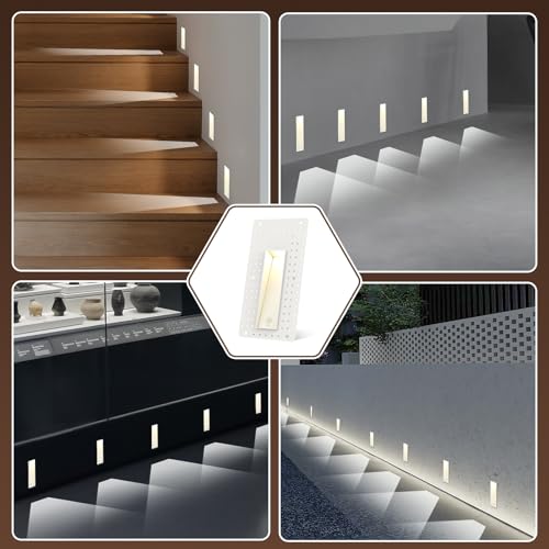 3W 3000K Recessed Motion Sensor Step Light