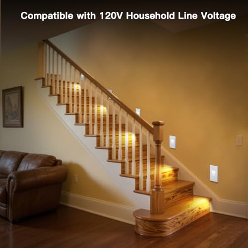 8 Pack Vertical LED Step Lights