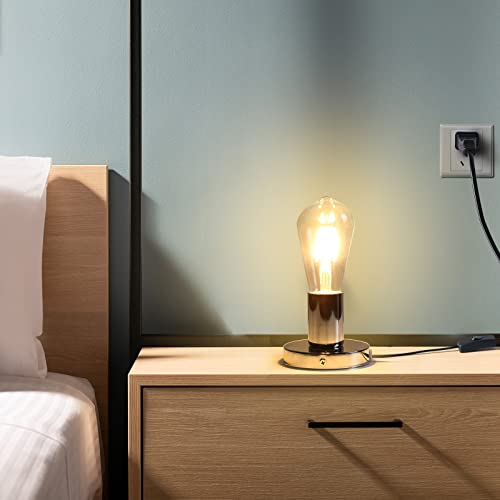 2 Pcs Lamp Base E26 E27 Socket with 6 Ft Cord