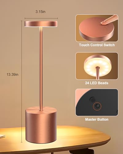 Cordless Table Lamps Rechargeable