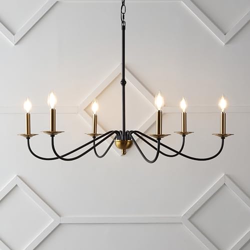 Wicklow 6 Light Farmhouse Chandelier 34.75"