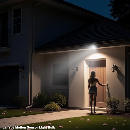 Motion Sensor Light Bulbs (4 Count)