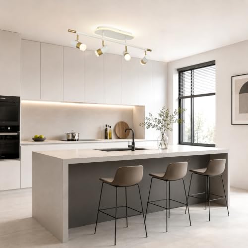 4 Light LED Track Lighting Fixtures Ceiling