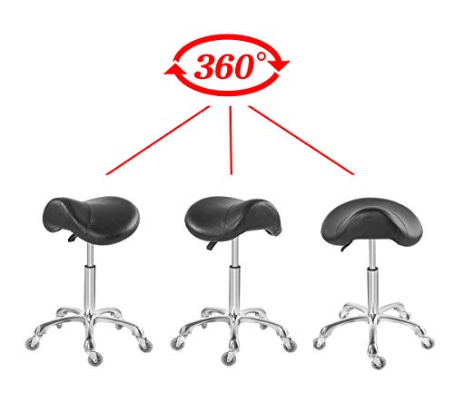 Saddle Stool Chair for Massage Clinic Spa Salon Cutting