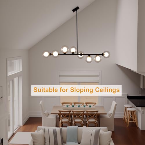 Black Sputnik Chandelier
