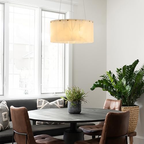 11.8" Small Alabaster Chandelier