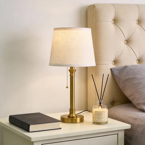 19.5" Small Table Lamp for Bedroom