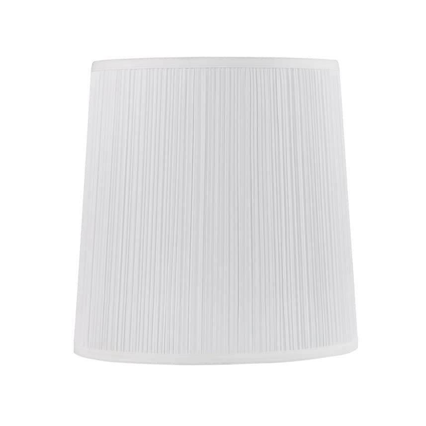 33139 Mushroom Pleated Traditional Spider Lamp Shade