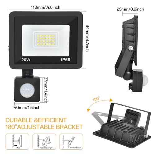 Motion Sensor Flood Light Outdoor