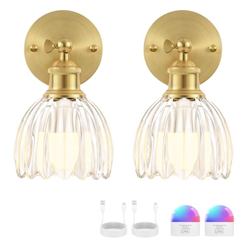 Vintage Battery Operated Wall Sconce