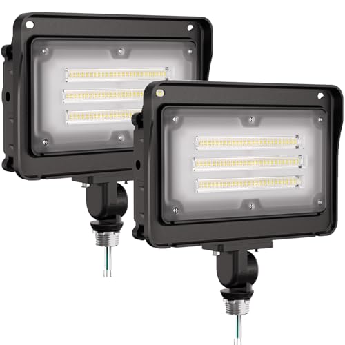 50W 7000LM LED Flood Lights Outdoor (2 Count)