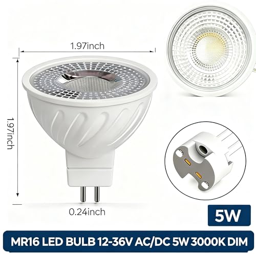 Green LED MR16 LED Bulb 50W Halogen Equivalent