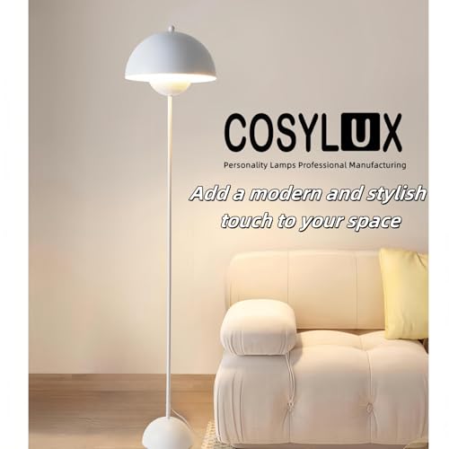 Mid Century Modern Metal Bud Floor Lamp for Home and Office